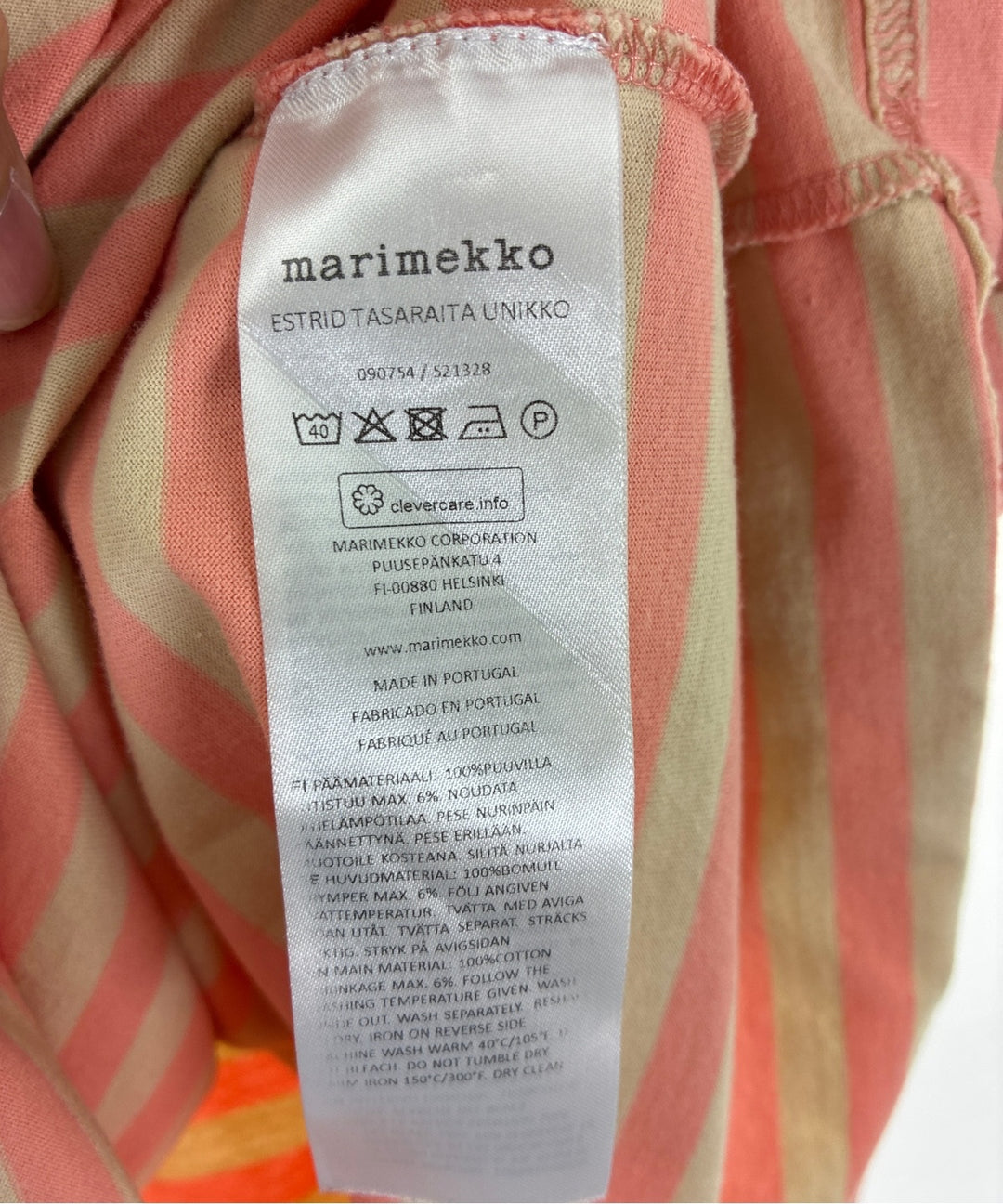 marimekko ชุดเดรส