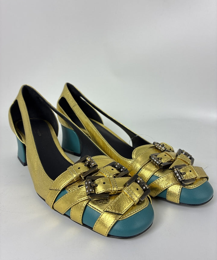 BOTTEGA VENETA รองเท้าส้นสูง