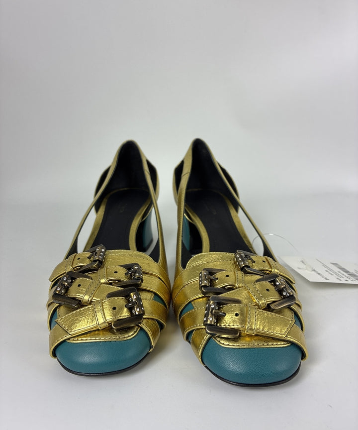 BOTTEGA VENETA รองเท้าส้นสูง