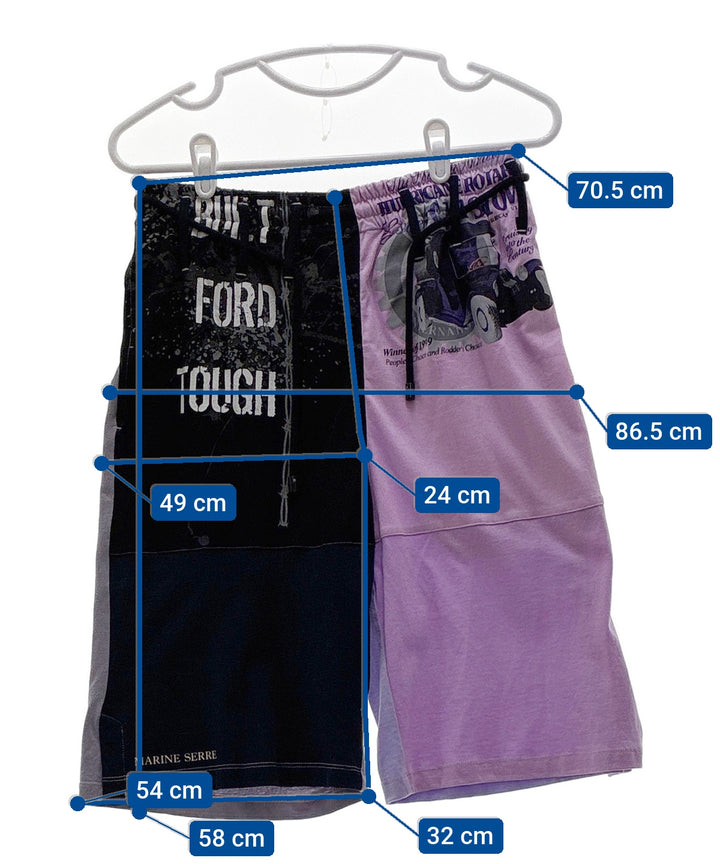 MARINE SERRE กางเกงขาสั้น