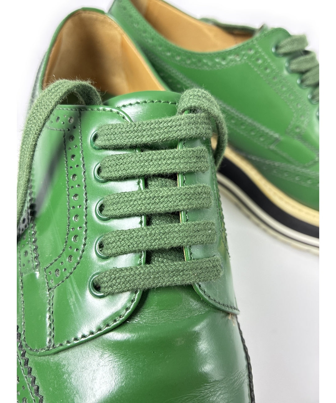 PRADA รองเท้าออกงาน/รองเท้าไม่มีส้น