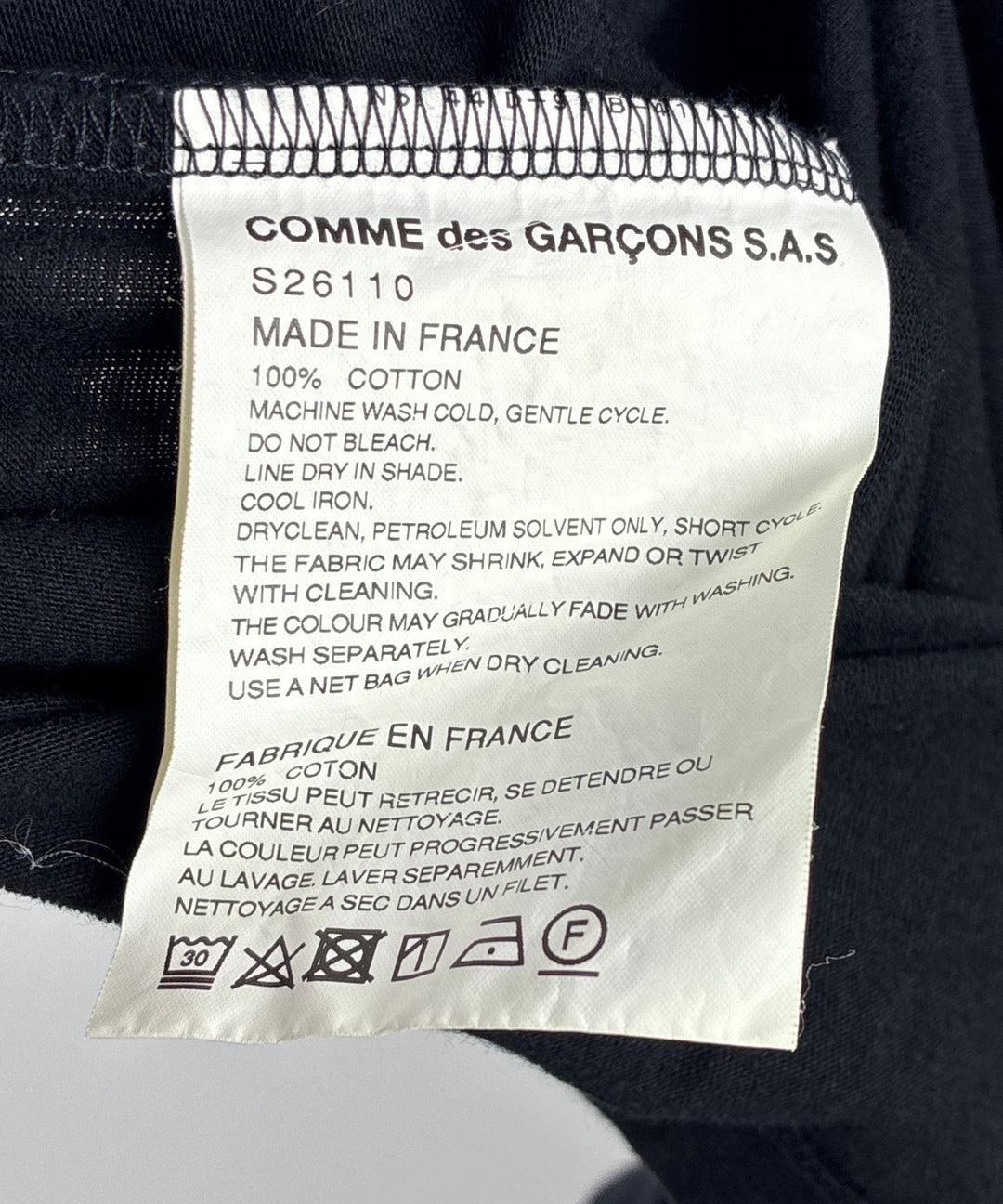 COMME des GARCONS SHIRT เสื้อยืด/เสื้อท็อปส์