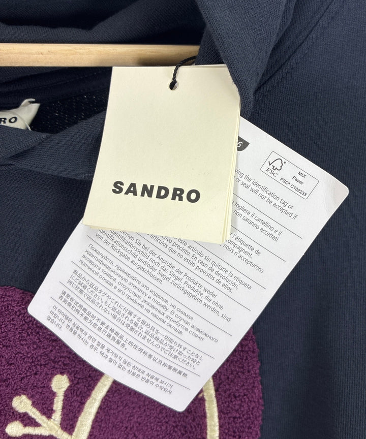 sandro เสื้อฮู้ด