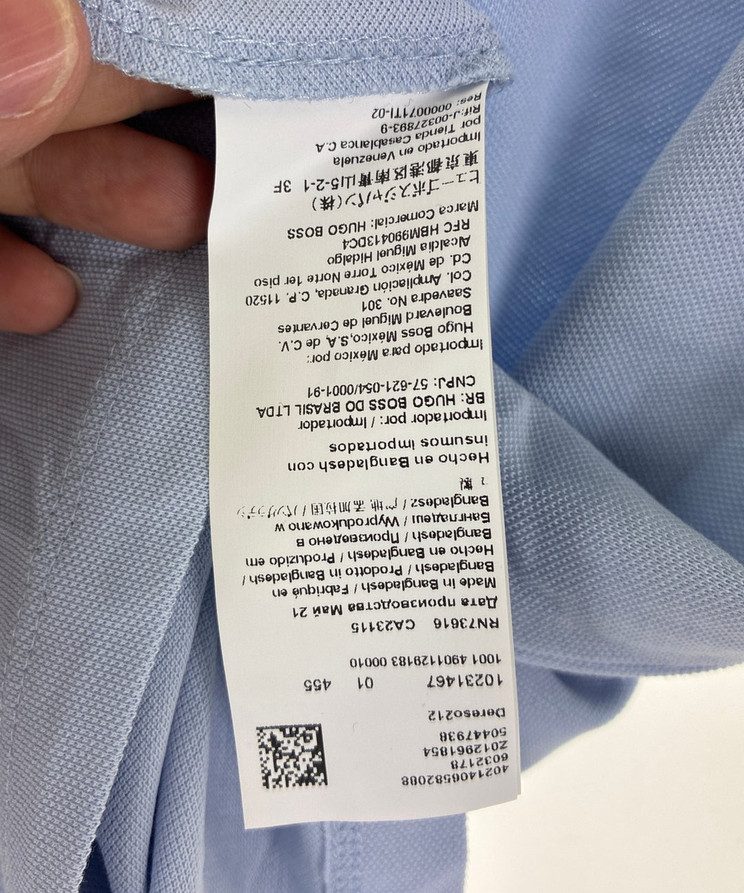 HUGO BOSS เสื้อโปโล