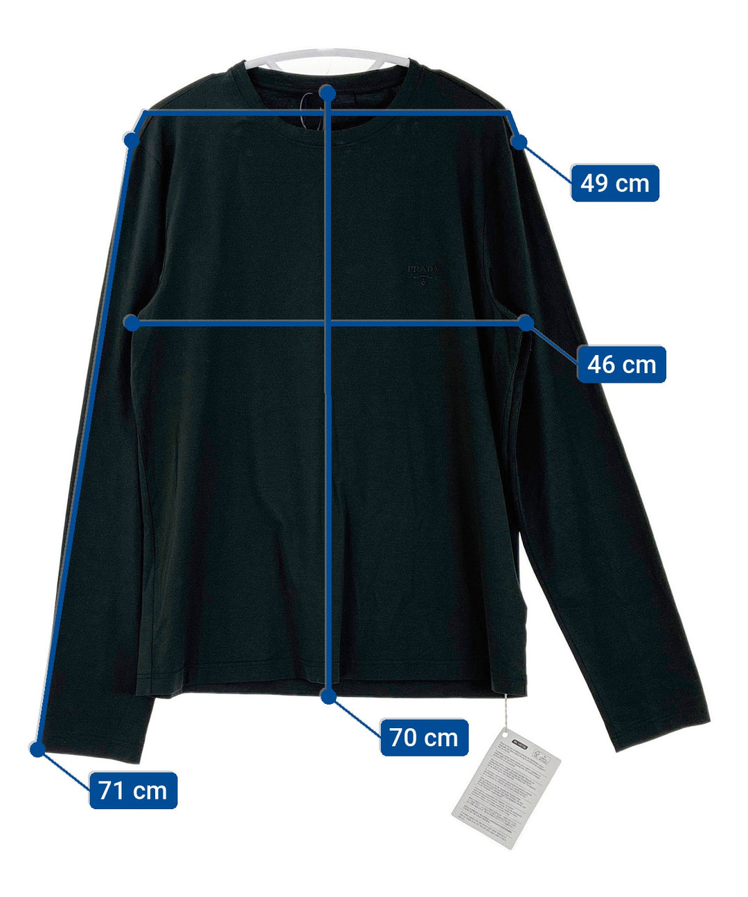 PRADA เสื้อยืด/เสื้อท็อปส์