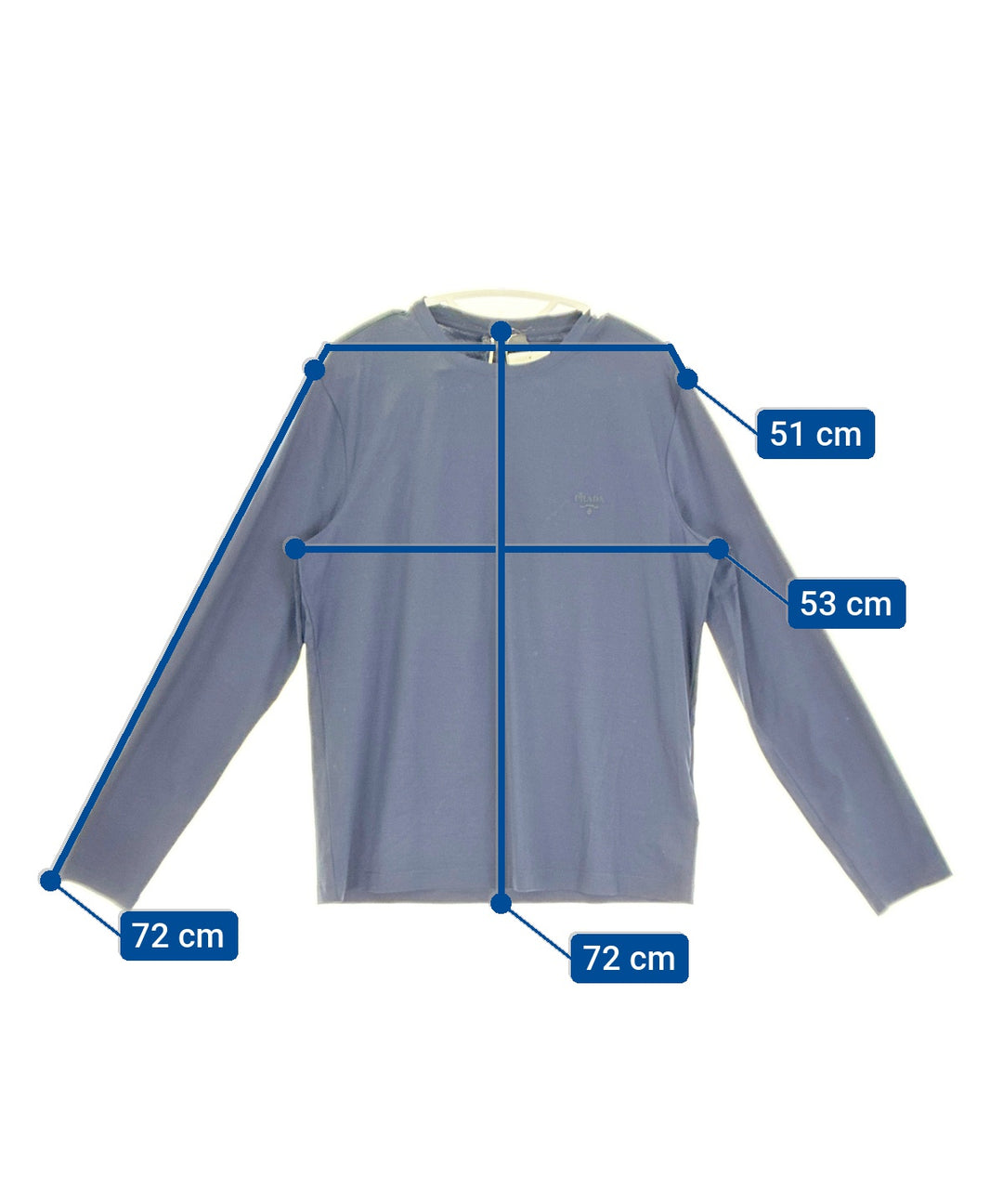 PRADA เสื้อยืด/เสื้อท็อปส์