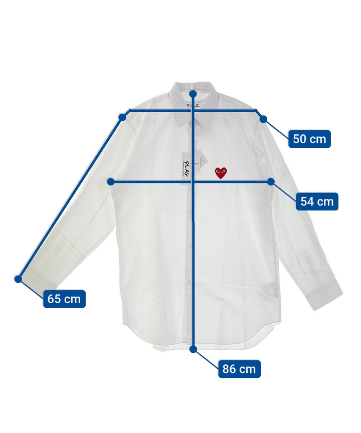 PLAY COMME des GARCONS เสื้อเชิ้ต