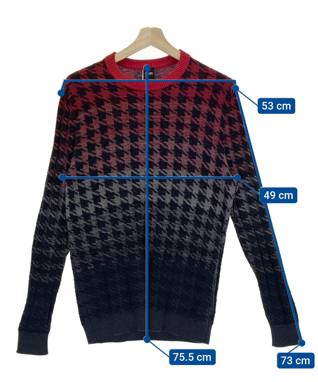 HUGO BOSS เสื้อสเวตเตอร์