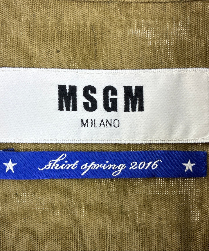 MSGM เสื้อเชิ้ต