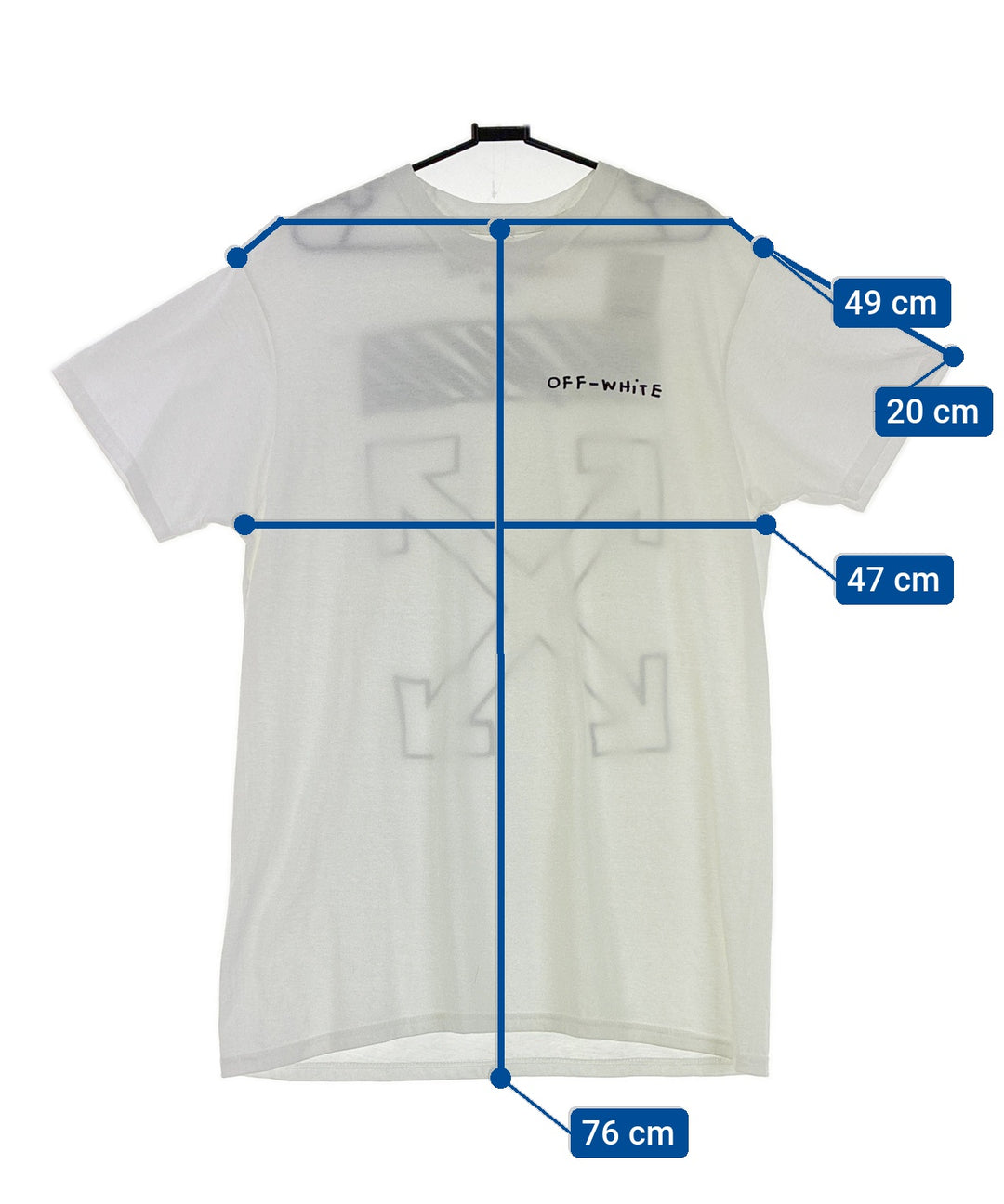 OFF WHITE เสื้อยืด/เสื้อท็อปส์