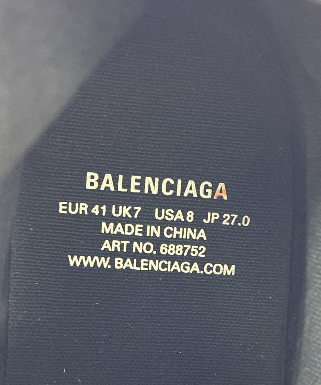 BALENCIAGA รองเท้าผ้าใบ
