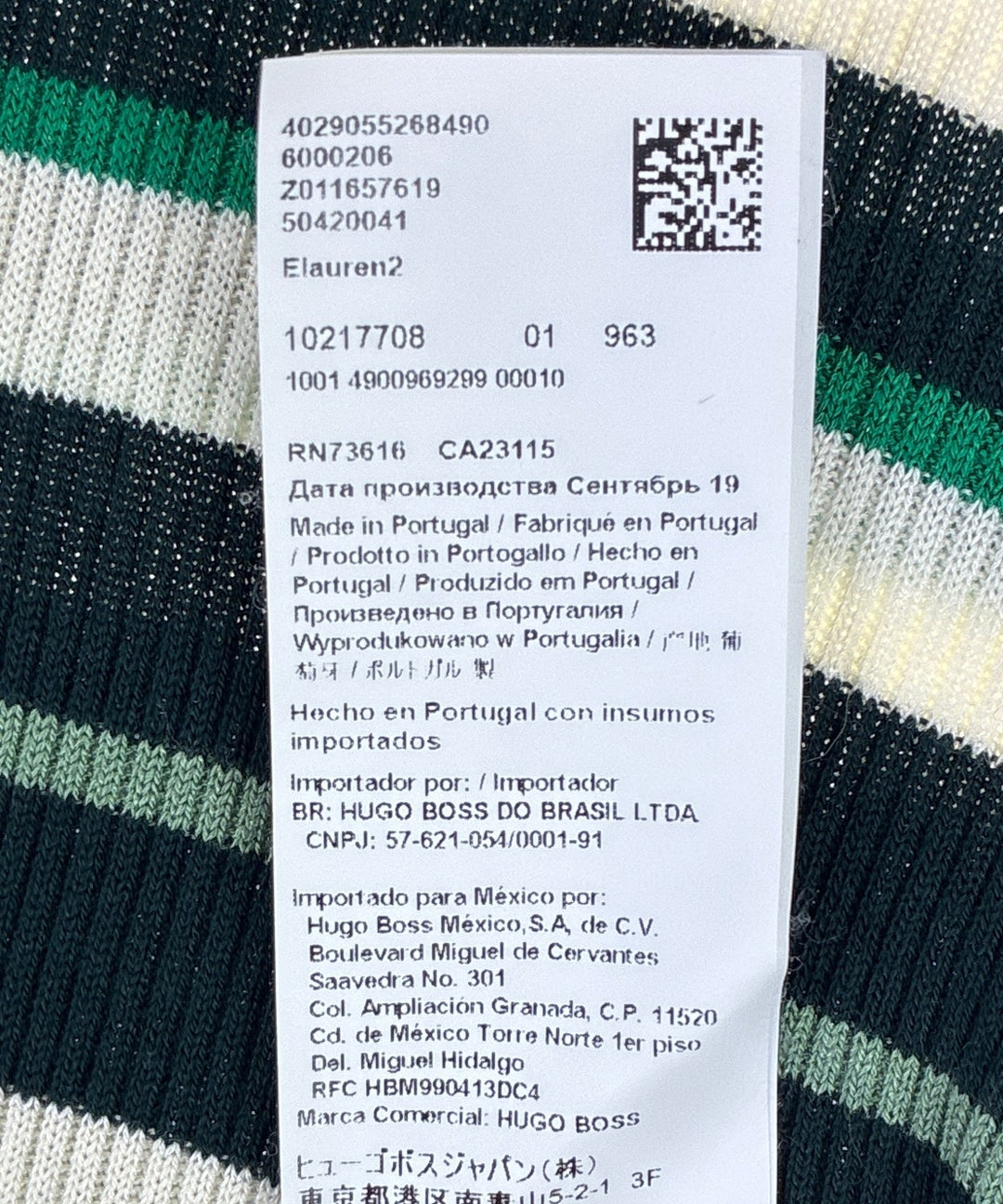 HUGO BOSS เสื้อกันหนาว