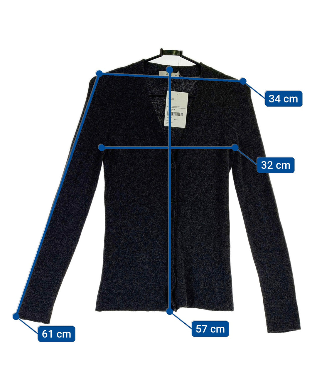 PRADA เสื้อคาร์ดิแกน