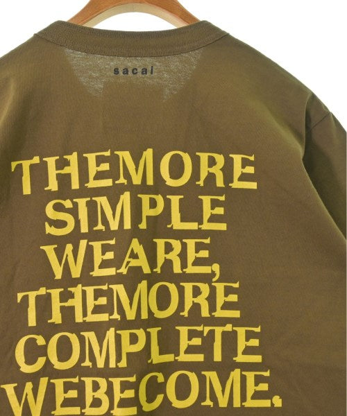sacai เสื้อยืด/เสื้อท็อปส์