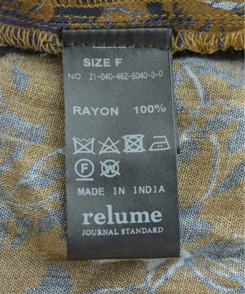 JOURNAL STANDARD relume เดรสที่เป็นเสื้อเชิ้ตตัวยาว