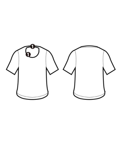 Graphpaper เสื้อยืด/เสื้อท็อปส์