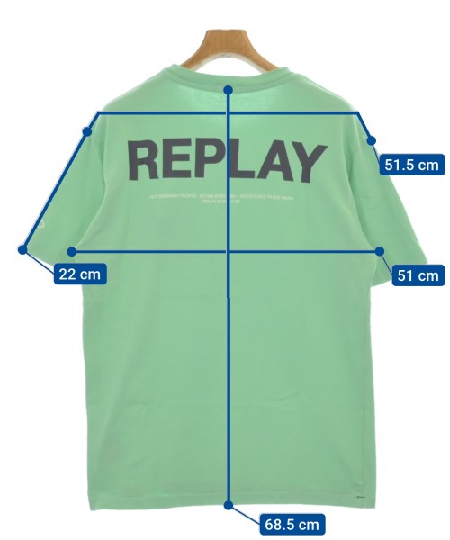 REPLAY เสื้อยืด/เสื้อท็อปส์