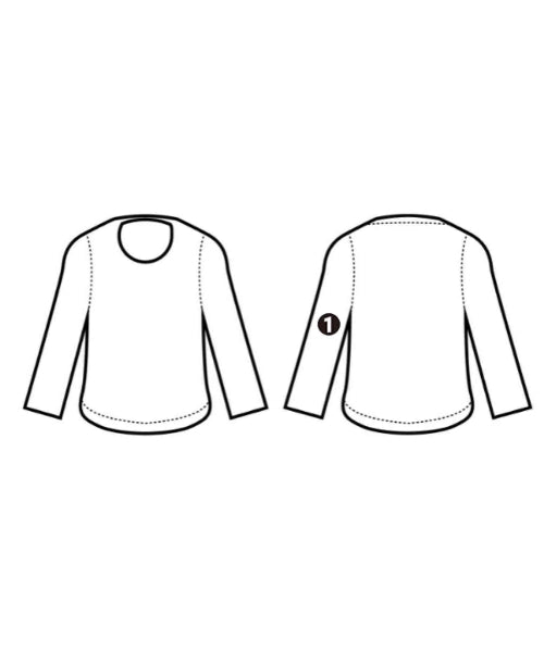 Ujoh เสื้อยืด/เสื้อท็อปส์