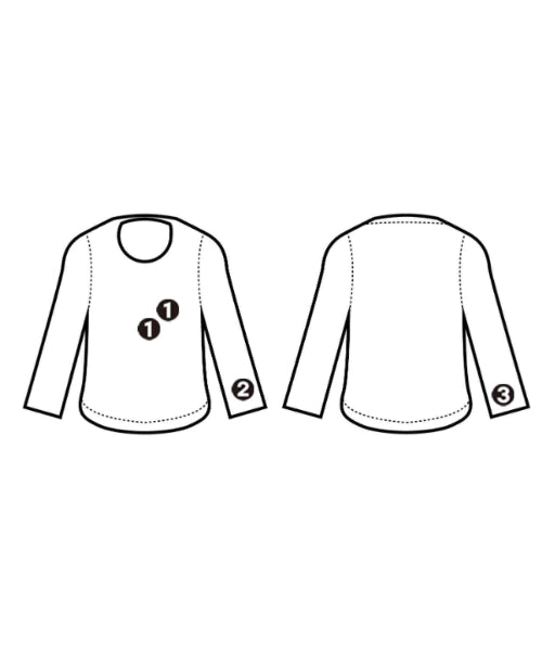 PLAY COMME des GARCONS เสื้อยืด/เสื้อท็อปส์