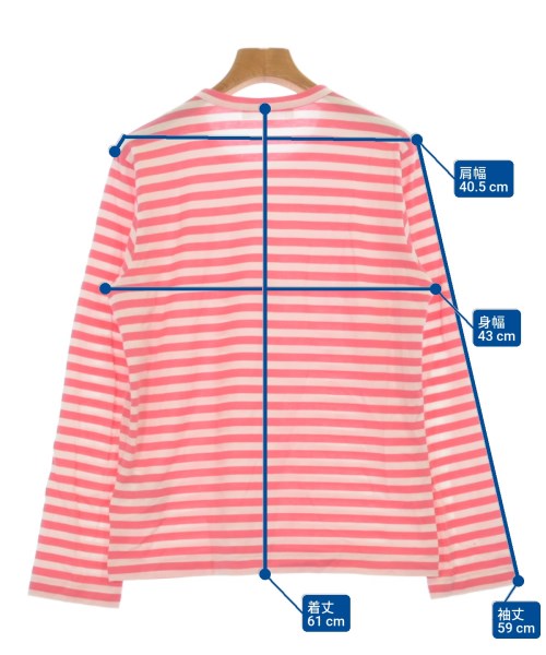 PLAY COMME des GARCONS เสื้อยืด/เสื้อท็อปส์