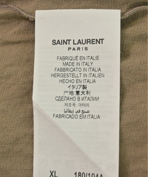 Saint Laurent Paris เสื้อยืด/เสื้อท็อปส์