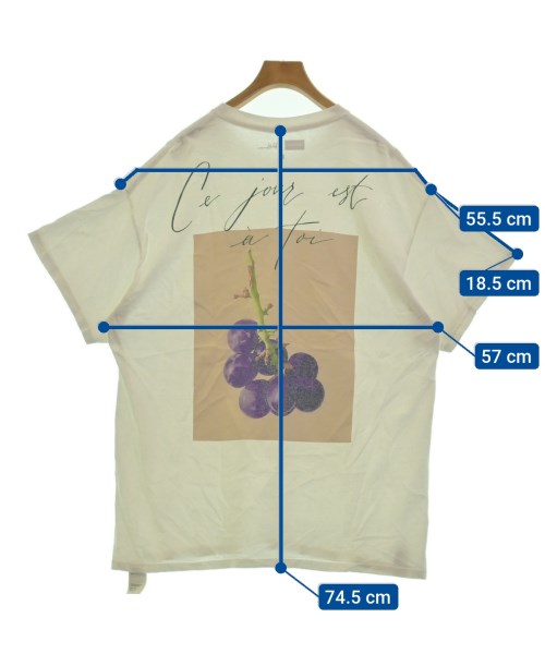 DESCENDANT เสื้อยืด/เสื้อท็อปส์