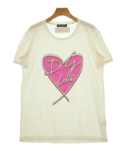 DOLCE&GABBANA เสื้อยืด/เสื้อท็อปส์