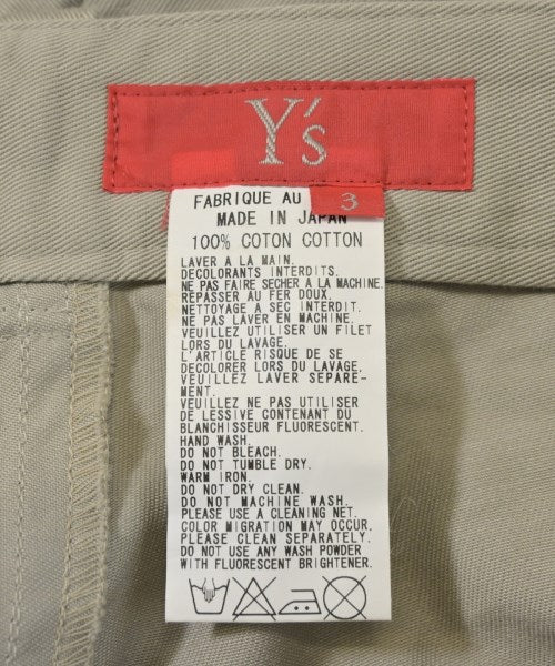 Y's Red Label กางเกง อื่น