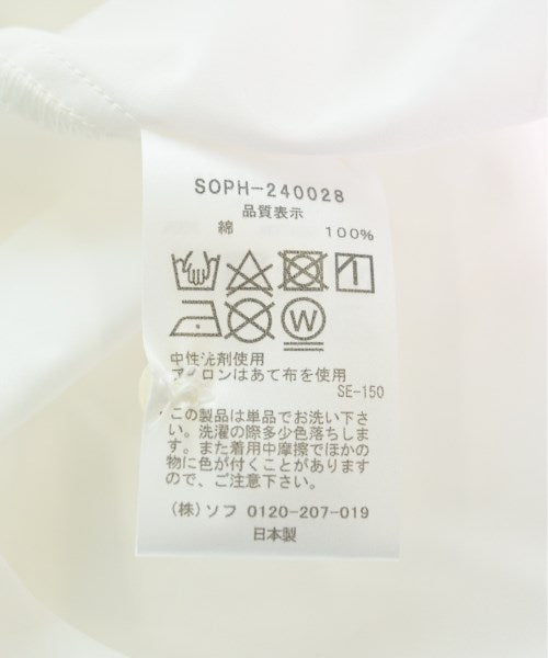SOPHNET. เสื้อลำลอง