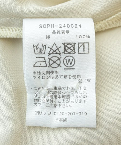 SOPHNET. เสื้อลำลอง