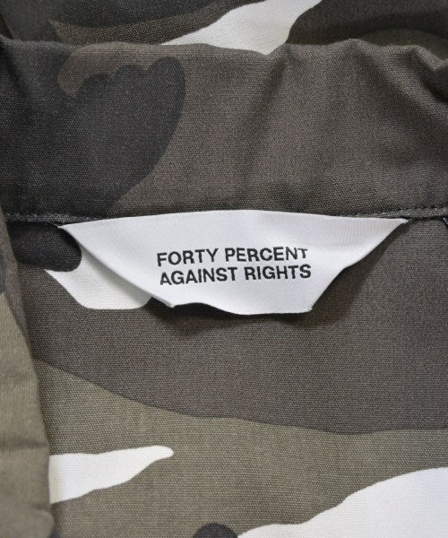 FORTY PERCENT AGAINST RIGHTS เสื้อลำลอง