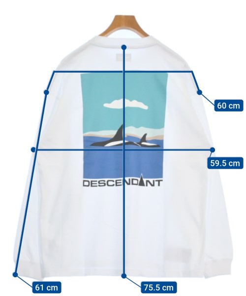 DESCENDANT เสื้อยืด/เสื้อท็อปส์