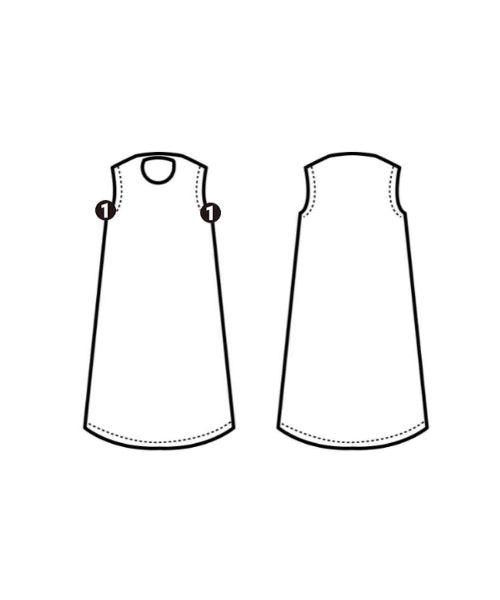 ISSEY MIYAKE ชุดเดรส