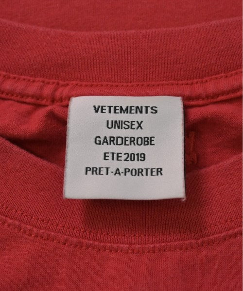 VETEMENTS เสื้อยืด/เสื้อท็อปส์