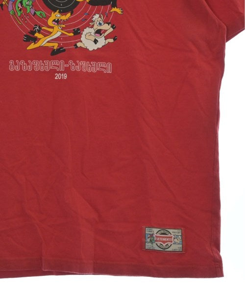 VETEMENTS เสื้อยืด/เสื้อท็อปส์