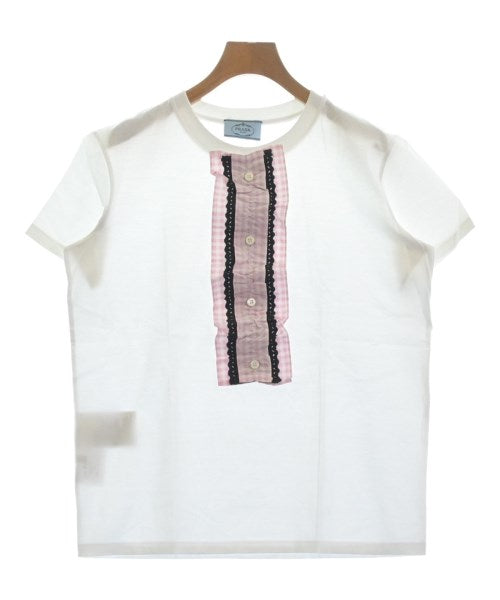 PRADA เสื้อยืด/เสื้อท็อปส์