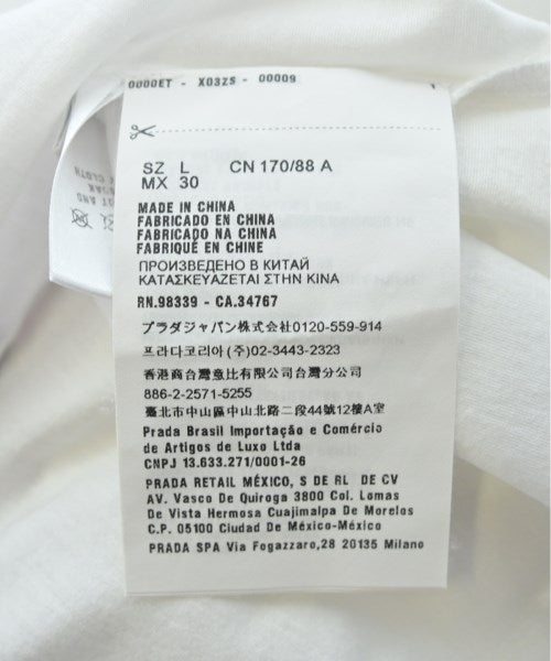 PRADA เสื้อยืด/เสื้อท็อปส์