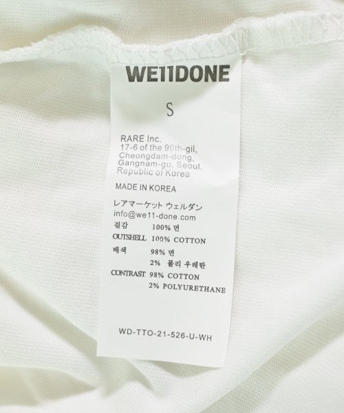 We11done เสื้อยืด/เสื้อท็อปส์