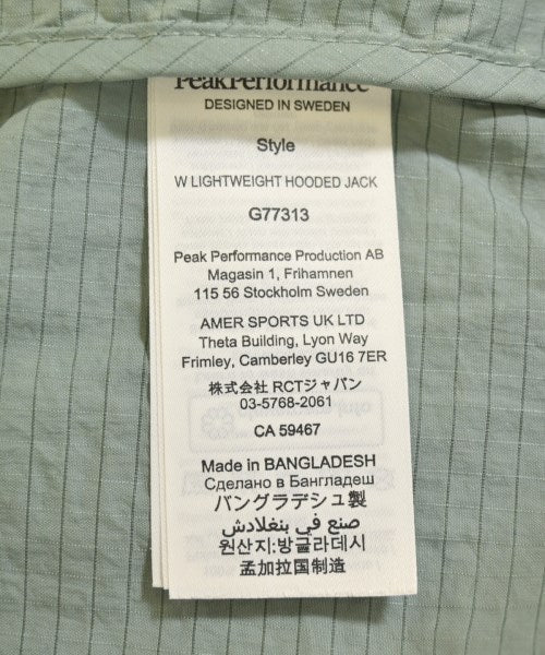 PeakPerformance เสื้อพาร์กาภูเขา