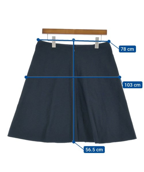 JIL SANDER NAVY กระโปรงยาวถึงเข่า