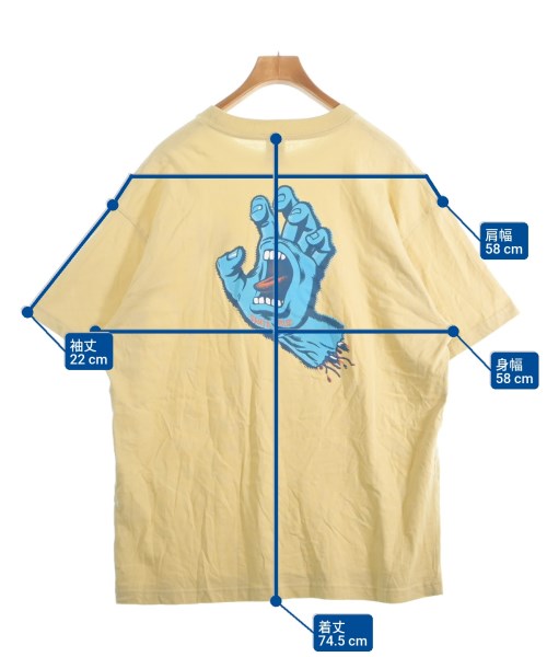 SANTA CRUZ เสื้อยืด/เสื้อท็อปส์