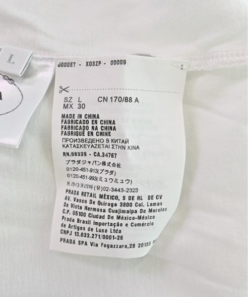 PRADA เสื้อยืด/เสื้อท็อปส์