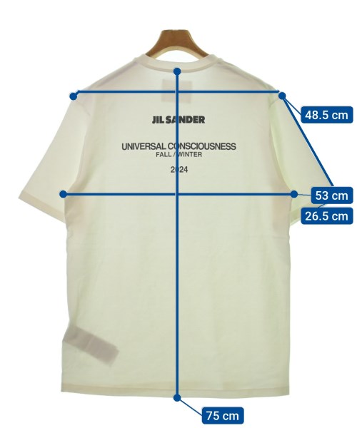 JIL SANDER เสื้อยืด/เสื้อท็อปส์