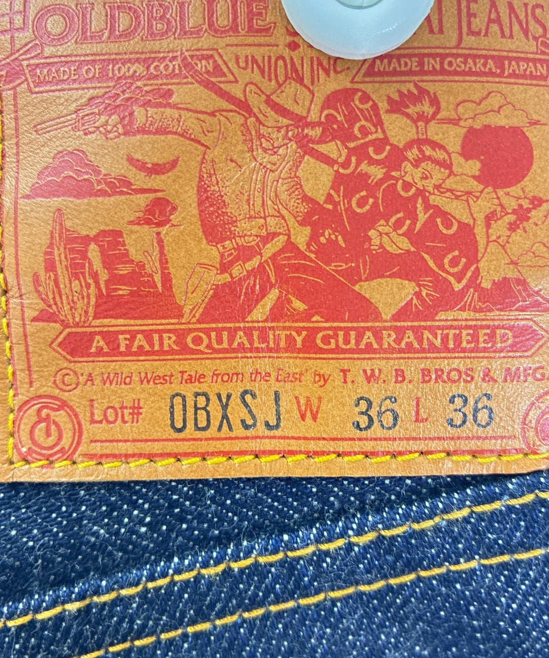 OLDBLUE x SAMURAI JEANS ยีนส์