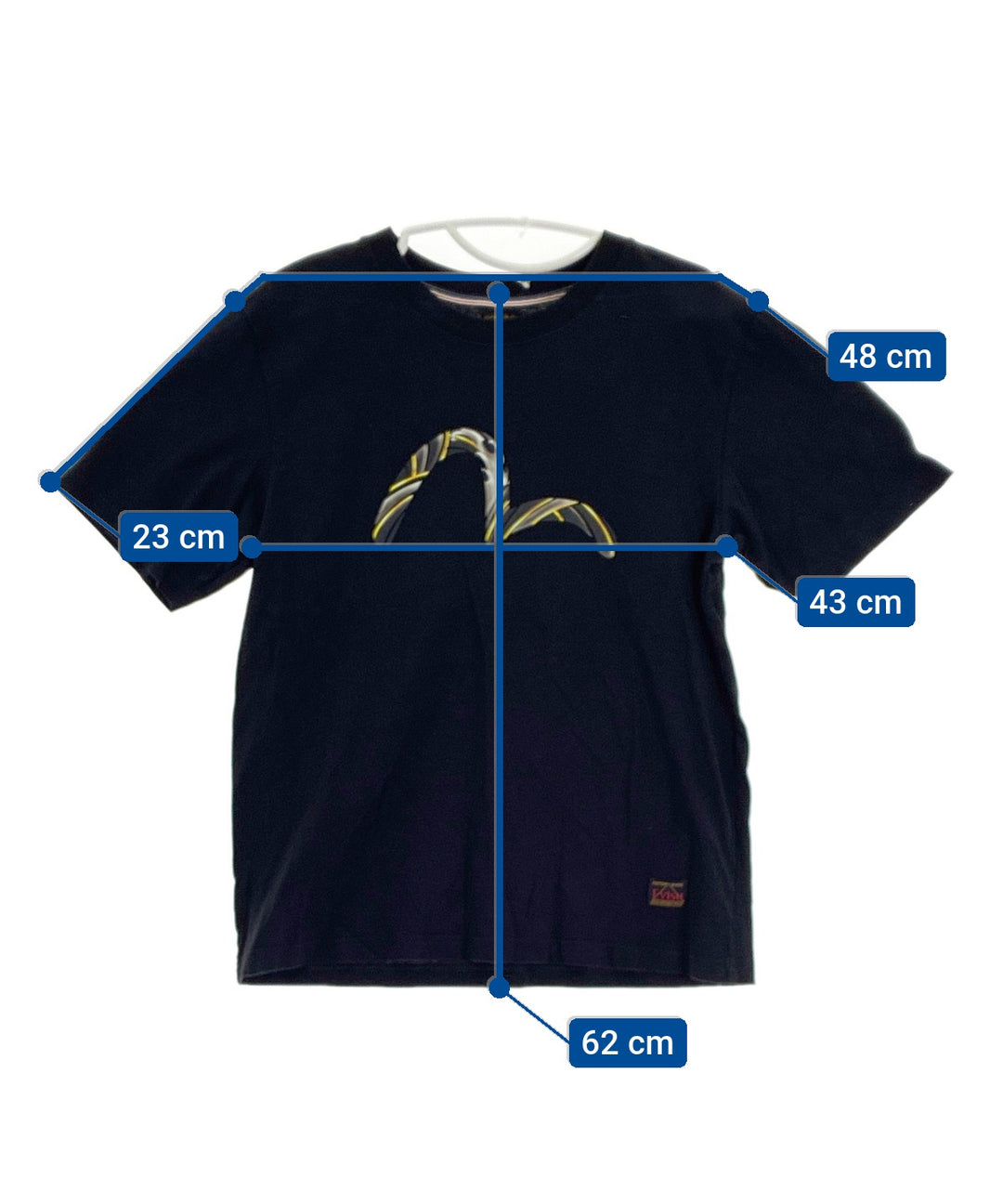 EVISU เสื้อยืด/เสื้อท็อปส์