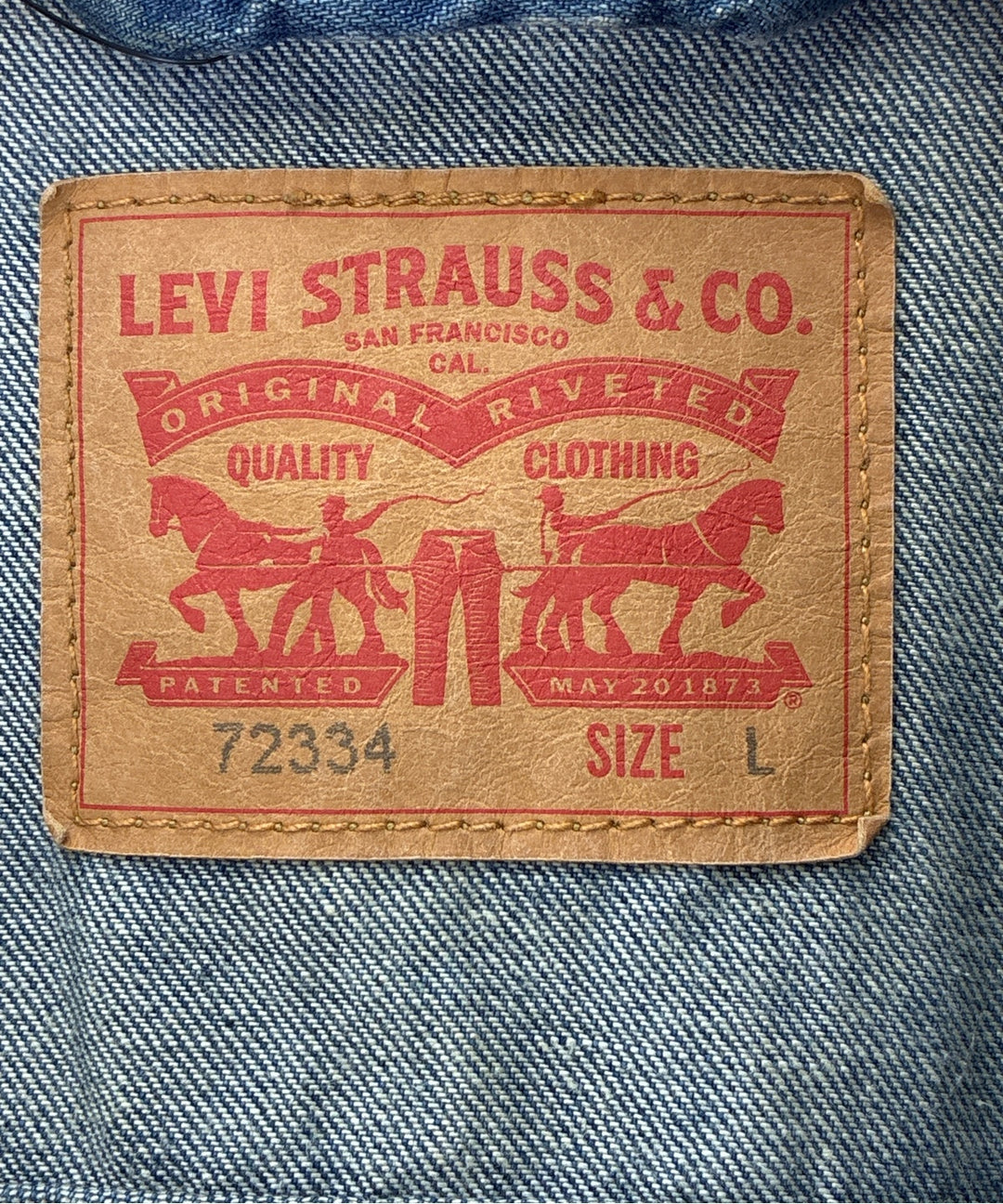 Levi's แจ็คเก็ตยีนส์