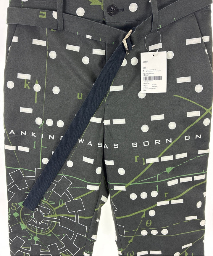 sacai กางเกงขายาว