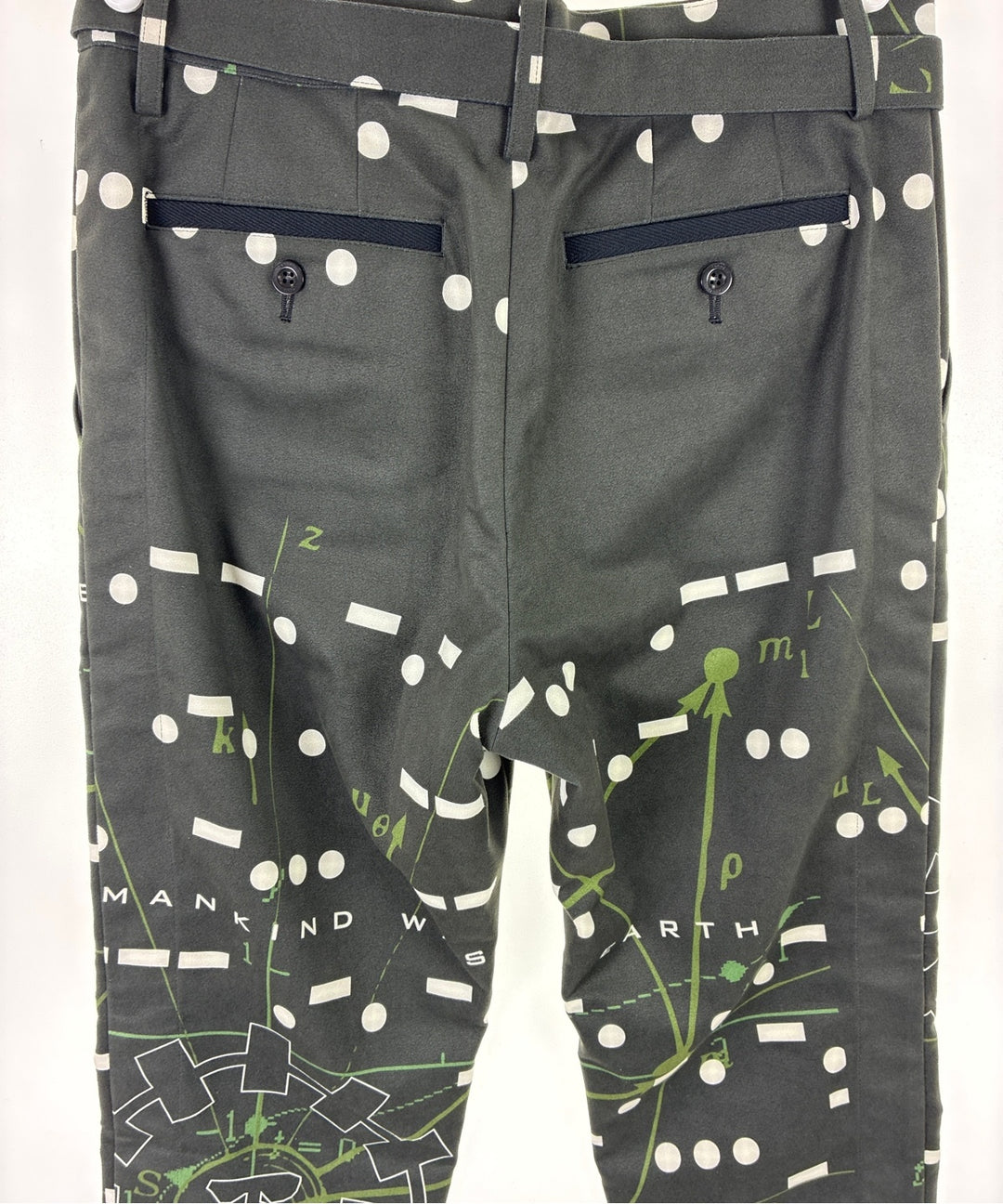 sacai กางเกงขายาว