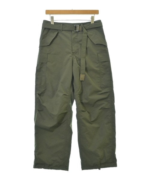 sacai กางเกงมีกระเป๋าข้างกางเกง2-4 กระเป๋า