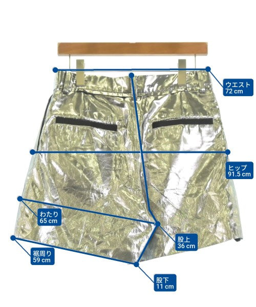 sacai กางเกงขาสั้น